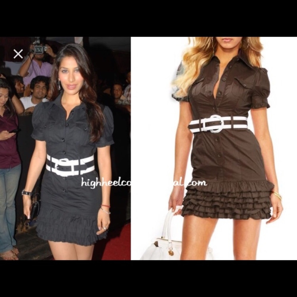 Bebe tan little dress